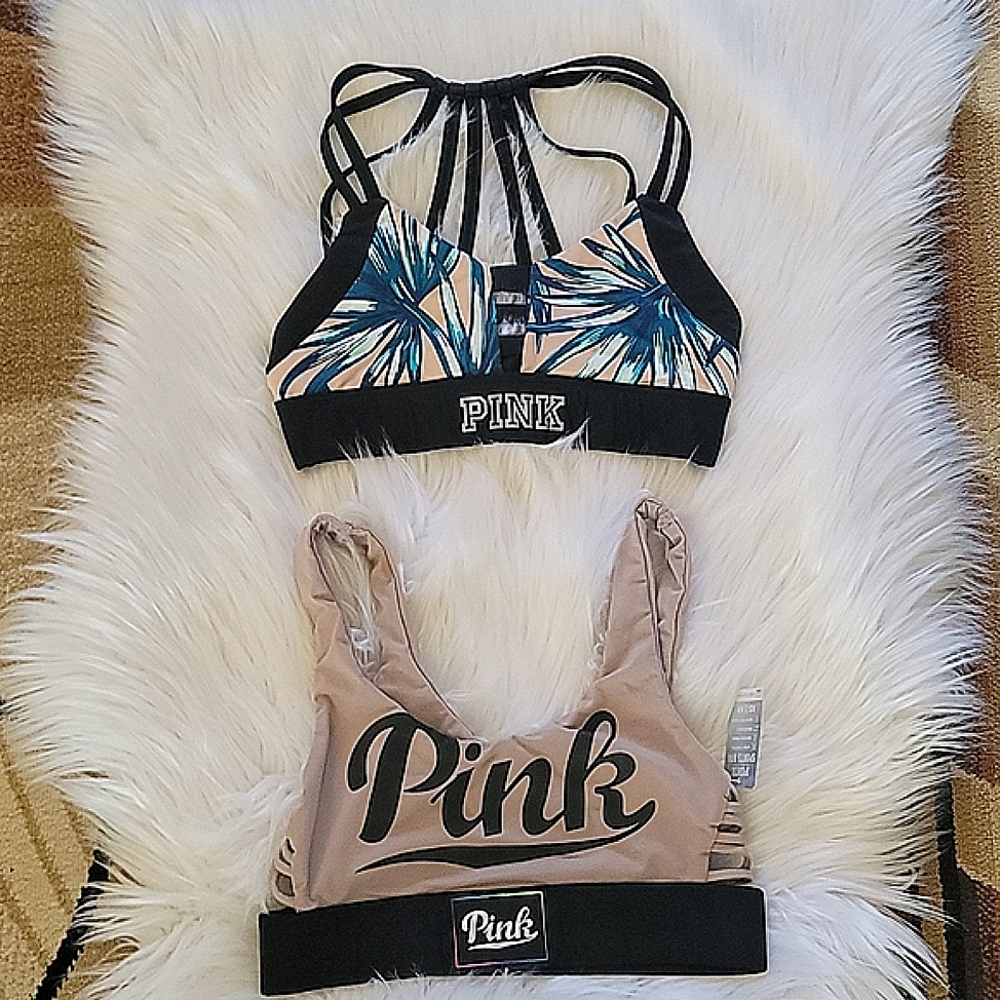 2 PINK/VS sports bras NWT & NWOT